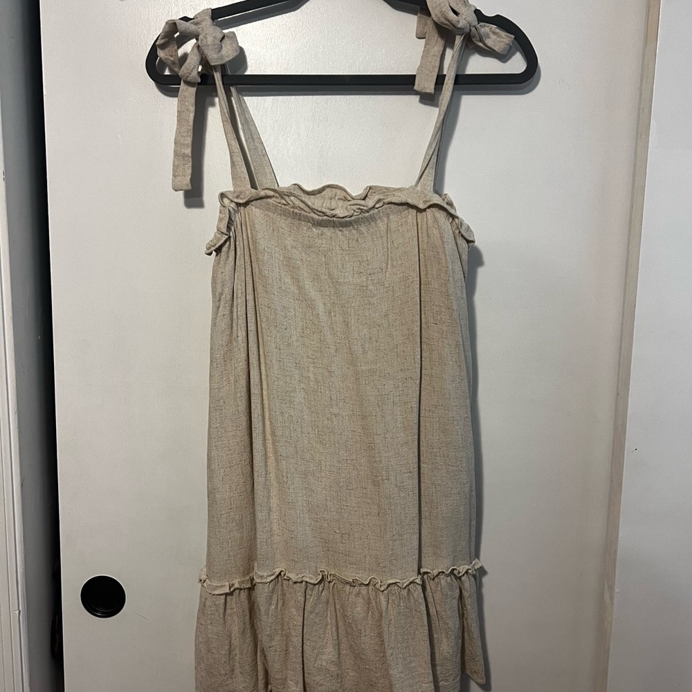 Tan Dress